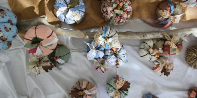 Calabazas de macramé